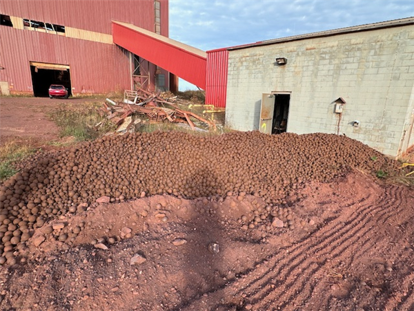 78-tons (approximately) Of Steel Grinding Balls, Approximately 1-1/2" - 3" Size)